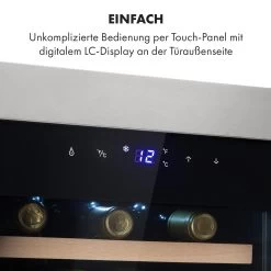 Reserva 12 Uno Weinkühlschrank 12 Flaschen 31 Liter Edelstahl -Klarstein 10035859 de 0004 logo