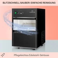 Powericer XL Eiswürfelmaschine 20 Kg/Tag 145 Watt -Klarstein 10036152 de 0005 usp