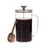 Glaswerk Ristretto French Press 0,35 Liter Borosilikatglas Edelstahl Walnussholz -Klarstein 10036360 yy 0001 titel