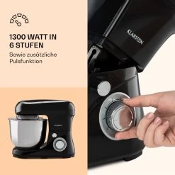 Bella Pico 2G Küchenmaschine 1300W 1,7PS 6 Stufen 5 Liter -Klarstein 10036470 de 0003 logo