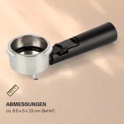 Passionata Espressomaker Siebträger Aluminiumlegierung Zubehör 9 Passionata Espressomaker Siebträger Aluminiumlegierung Zubehör -Klarstein 10037856 de 0004 logo