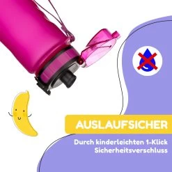 Schmatzfatz Trinkflasche Sportflasche 500 Ml 24 Cm Tritan 12 Schmatzfatz Trinkflasche Sportflasche 500 Ml 24 Cm Tritan -Klarstein 10037952 de 0003 usp