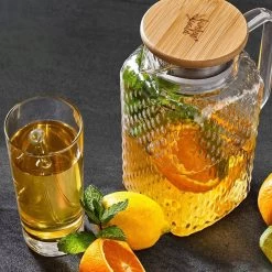 Karaffe Borosilikatglas Bambusdeckel Filteraufsatz Silikonring 13 Karaffe Borosilikatglas Bambusdeckel Filteraufsatz Silikonring -Klarstein 10038237 yy 0005 logo