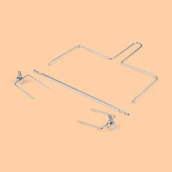 AeroVital Jumbo Heißluftfritteuse Rotisseriespieß & Drehspießheber Edelstahl -Klarstein 10038340 yy 0003 logo