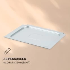 AeroVital Jumbo Heißluftfritteuse Abtropfblech Edelstahl 9 AeroVital Jumbo Heißluftfritteuse Abtropfblech Edelstahl -Klarstein 10038344 de 0004 logo