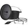 Galloway Dutch Oven 4.5 BBQ-Topf Gusseisen Größe S / 4.5 Qt -Klarstein 10038580 yy 0001 titel