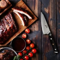 Alpha-Royal Japanese Serie 4,5" Honesuki Messer Damaszener-Stahl -Klarstein 10038992 de 0003 logo