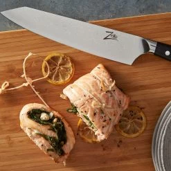 Alpha-Royal Japanese Serie 9" Kiritsuke Messer Damaszener-Stahl -Klarstein 10038993 de 0003 logo