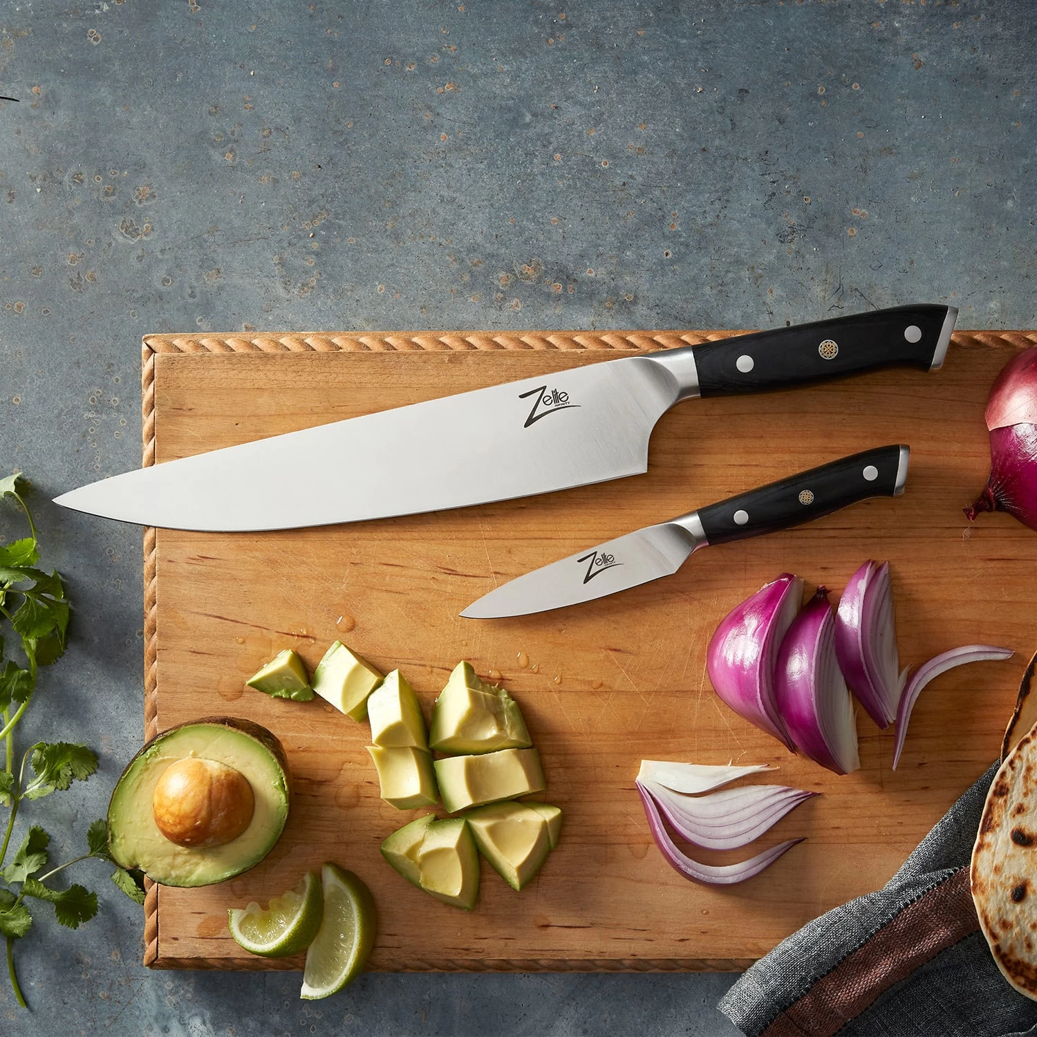 Alpha-Royal German 10" Kochmesser 56 HCR Edelstahl 5 Alpha-Royal German 10" Kochmesser 56 HCR Edelstahl – Bild 3