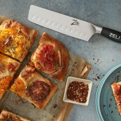 Comfort Pro Serie 7" Nakirimesser 56 HRC Edelstahl 9 Comfort Pro Serie 7" Nakirimesser 56 HRC Edelstahl -Klarstein 10039030 yy 0003 logo