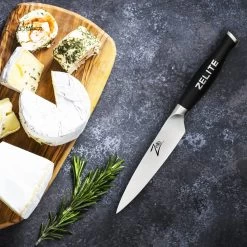 Comfort Pro Serie 5" Allzweckmesser 56 HRC Edelstahl -Klarstein 10039036 yy 0004 logo