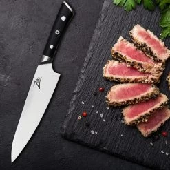 Razor-Edge Serie 8" Kochmesser 59 HRC Edelstahl -Klarstein 10039042 yy 0004 logo