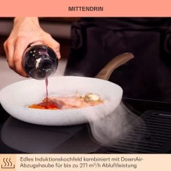 Full House Down Air System Induktionsherd + Dunstabzugshaube 477 M³/h -Klarstein 10039858 de 0003 logo