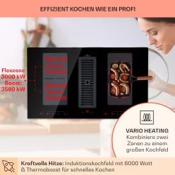 Full House Down Air System Induktionsherd + Dunstabzugshaube 477 M³/h -Klarstein 10039858 de 0004 logo