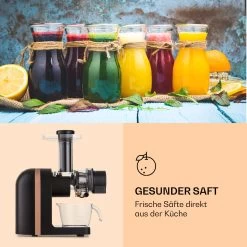 Bella Elegance Saftpresse 200 W 400 Ml BPA-frei -Klarstein 10039899 de 0005 logo