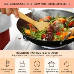 Ramsey Doppel-Kochfeld 2400W 11 Leistungsstufen Glaskeramik 15 Ramsey Doppel-Kochfeld 2400W 11 Leistungsstufen Glaskeramik -Klarstein 10040070 de 0005 usp