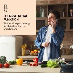 Victoria Domino Induktionskochfeld Einbau 3500W Flexzone Timer 14 Victoria Domino Induktionskochfeld Einbau 3500W Flexzone Timer -Klarstein 10040199 de 0006 logo