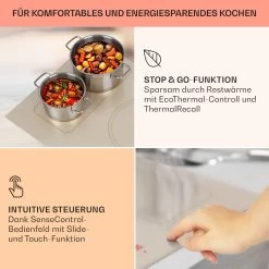 Victoria 5 Flex Induktionskochfeld Einbau 7400W 2 Flexzonen Timer 14 Victoria 5 Flex Induktionskochfeld Einbau 7400W 2 Flexzonen Timer -Klarstein 10040204 de 0004 usp