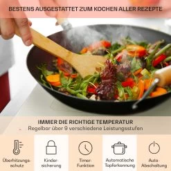 Victoria 5 Flex Induktionskochfeld Einbau 7400W 2 Flexzonen Timer 15 Victoria 5 Flex Induktionskochfeld Einbau 7400W 2 Flexzonen Timer -Klarstein 10040204 de 0005 usp
