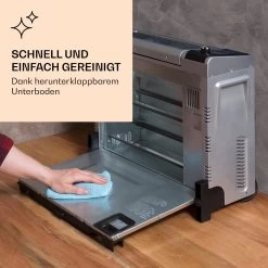 Vita-Crisp Heißluftfritteuse 1700W 10L 8 Funktionen Platzsparend -Klarstein 10040224 de 0005 logo