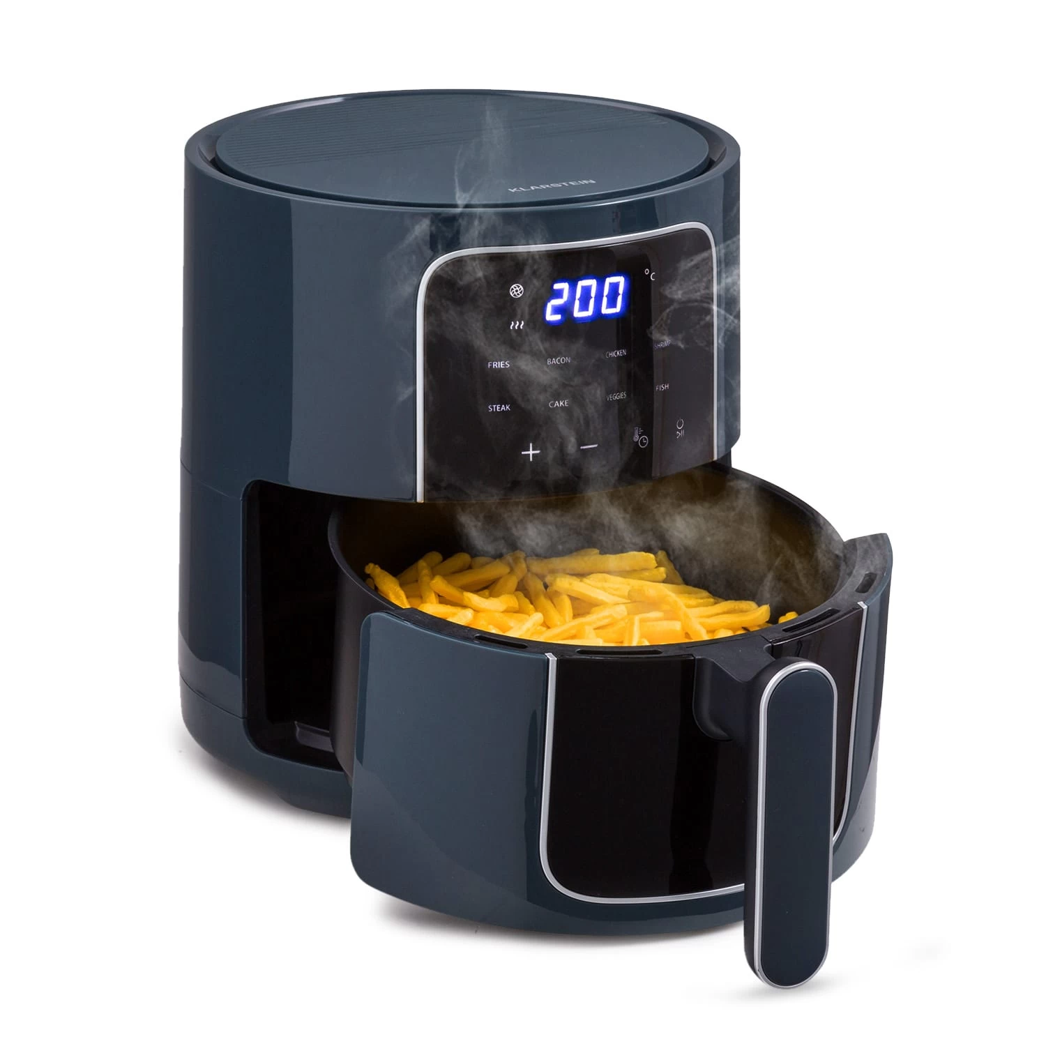 Crisp-Pro Heißluftfritteuse Air Fryer 1400W 3,5 Ltr 8 Programme Timer 3 Crisp-Pro Heißluftfritteuse Air Fryer 1400W 3,5 Ltr 8 Programme Timer