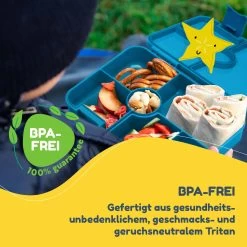 Schmatzfatz By Lite Lunchbox 6 Fächer 20,8x4,5x15 Cm BPA-frei Tritan 11 Schmatzfatz By Lite Lunchbox 6 Fächer 20,8x4,5x15 Cm BPA-frei Tritan -Klarstein 10040718 de 0002 logo