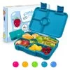 Schmatzfatz By Lite Lunchbox 6 Fächer 20,8x4,5x15 Cm BPA-frei Tritan -Klarstein 10040718 yy 0001 titel