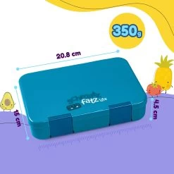 Schmatzfatz By Lite Lunchbox 6 Fächer 20,8x4,5x15 Cm BPA-frei Tritan 17 Schmatzfatz By Lite Lunchbox 6 Fächer 20,8x4,5x15 Cm BPA-frei Tritan -Klarstein 10040718 yy 0008 dimensions