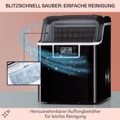 Chios Eiswürfelmaschine 20 Kg/24 H Auto-Clean 3,2-Liter Wassertank -Klarstein 10041144 de 0005 logo