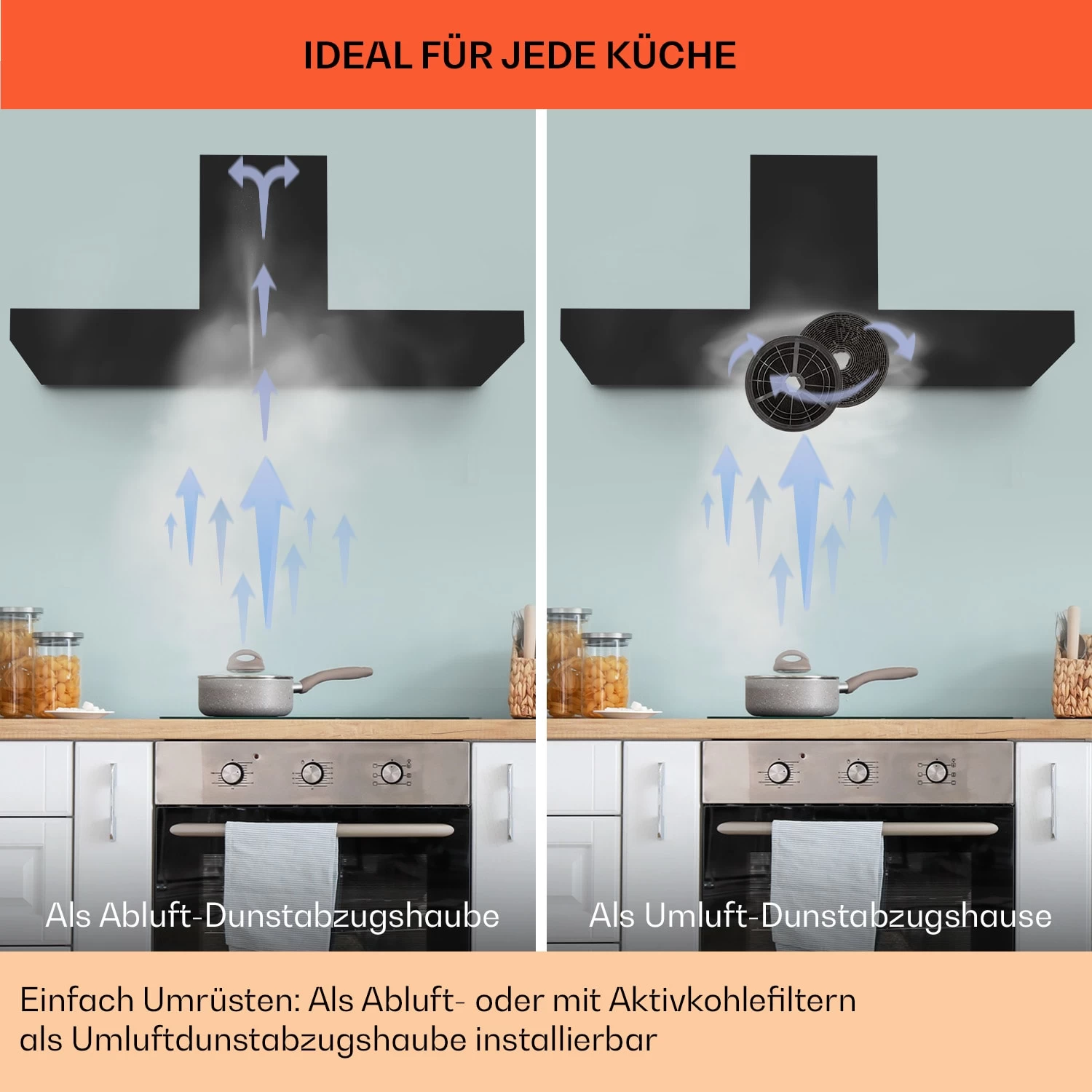 Limelight Dunstabzugshaube 120cm Wandhaube 570m³/h Touch 9 Limelight Dunstabzugshaube 120cm Wandhaube 570m³/h Touch – Bild 7