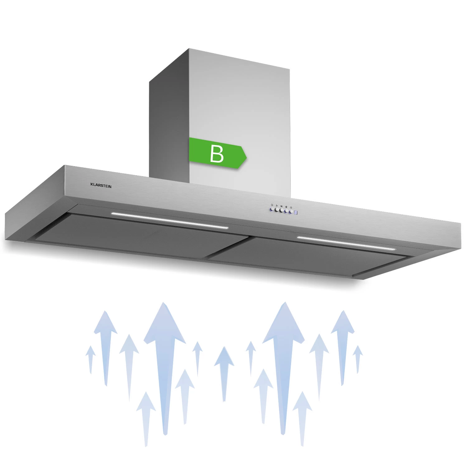 Limelight Dunstabzugshaube 120cm Wandhaube 570m³/h Touch 3 Limelight Dunstabzugshaube 120cm Wandhaube 570m³/h Touch