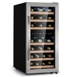 Vinamour 33 Duo Weinkühlschrank 2 Zonen 89 L / 33 Flaschen 5-18°C Touch