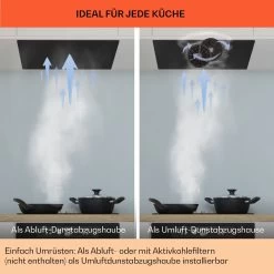 Camila Dunstabzugshaube Einbau 70 Cm 397 M³/h LED Touch Edelstahl -Klarstein 10041346 de 0007 usp