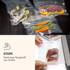 Forli Vakuumierer 75 KPa Inkl. Behälter Beutel Vakuumierschlauch -Klarstein 10041374 de 0006 logo