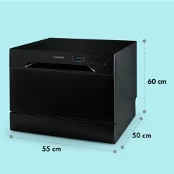 Havasia UV 8 Geschirrspüler UV-Licht Freistehend / Einbau 1620W -Klarstein 10041829 yy 0011 dimensions
