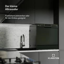 Havasia UV 8 Neo Tischgeschirrspüler UV-Licht Freistehend / Einbau 1380W -Klarstein 10041830 de 0003 usp