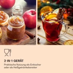 Abbey 60 Einkochautomat Getränkespender 60L 100°C 180min Edelstahl 12 Abbey 60 Einkochautomat Getränkespender 60L 100°C 180min Edelstahl -Klarstein 10041840 de 0003 logo