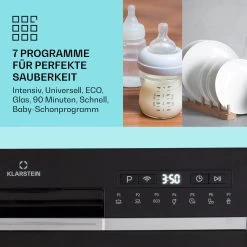 Amazonia 6 Smart Geschirrspüler App-Steuerung Freistehend 1380W -Klarstein 10041886 de 0003 usp