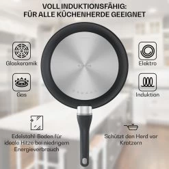 Noto Endurance Bratpfanne Ø28 Cm Geschmiedetes Aluminium Abnehmbarer Griff 15 Noto Endurance Bratpfanne Ø28 Cm Geschmiedetes Aluminium Abnehmbarer Griff -Klarstein 10045003 de 0005 usp