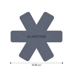 Noto Endurance Filz-Set 5 Stck. Sternförmig Sehr Weich Für Töpfe & Pfannen Ø38 Cm -Klarstein 10045021 yy 0007 dimensions