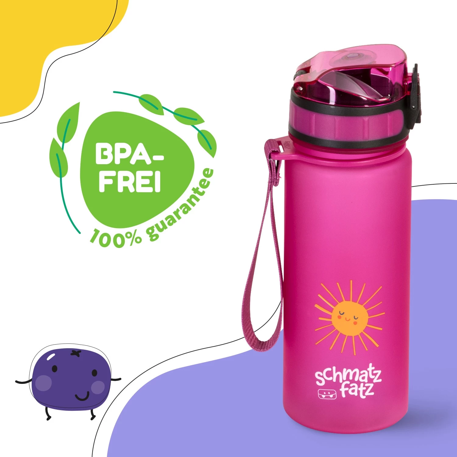 Wakaba Trinkflasche 400 Ml Tritan BPA-frei 4 Wakaba Trinkflasche 400 Ml Tritan BPA-frei – Bild 2