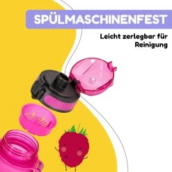 Wakaba Trinkflasche 400 Ml Tritan BPA-frei 13 Wakaba Trinkflasche 400 Ml Tritan BPA-frei -Klarstein 10045129 de 0004 usp