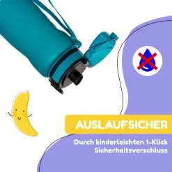 Wakaba Trinkflasche 800 Ml Tritan BPA-frei -Klarstein 10045137 de 0003 usp