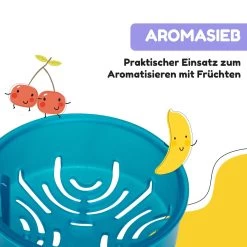 Wakaba Trinkflasche 800 Ml Tritan BPA-frei -Klarstein 10045137 de 0006 usp