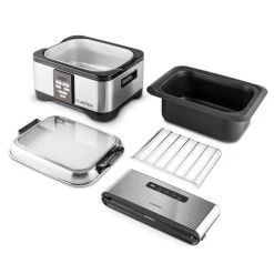 Tastemaker Foodlocker Sous-vide Set Schongarer Slow Cooker 6l 550 W -Klarstein 60001605 yy 0006 front Klarstein Tastemaker Foodlocker Sous vide Set reedit