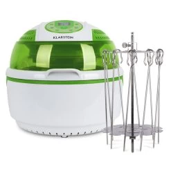 VitAir Grün Bundle Set | 1400W Heißluftfritteuse 9L | Drehspießrotator