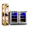 Reserva Saloon Weinset 2-teilig Weinkühlschrank Weinregal -Klarstein 60001813 yy 0001 titel