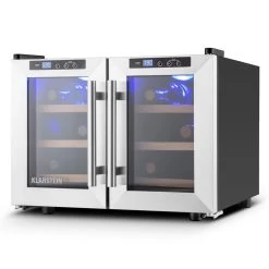 Reserva Saloon Weinset 2-teilig Weinkühlschrank Weinregal -Klarstein 60001813 yy 0005 logo