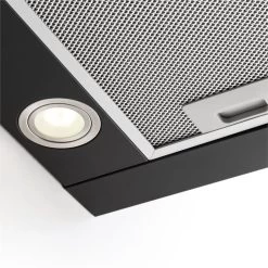 Vinea Dunstabzugshaube Umluftset 60cm 610m³/h Aktivkohlefilter Schwarz -Klarstein 60002220 yy 0007 detail Klarstein Vinea Unterbau Dunstabzugshaube schwarz