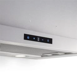 Vinea Dunstabzugshaube Umluftset 60cm 610m³/h Aktivkohlefilter Silber -Klarstein 60002221 yy 0006 detail Klarstein Vinea Unterbau Dunstabzugshaube silber